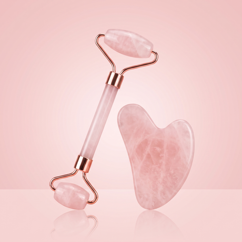 RÉVENE Sculpting Facial Roller & Gua Sha Set